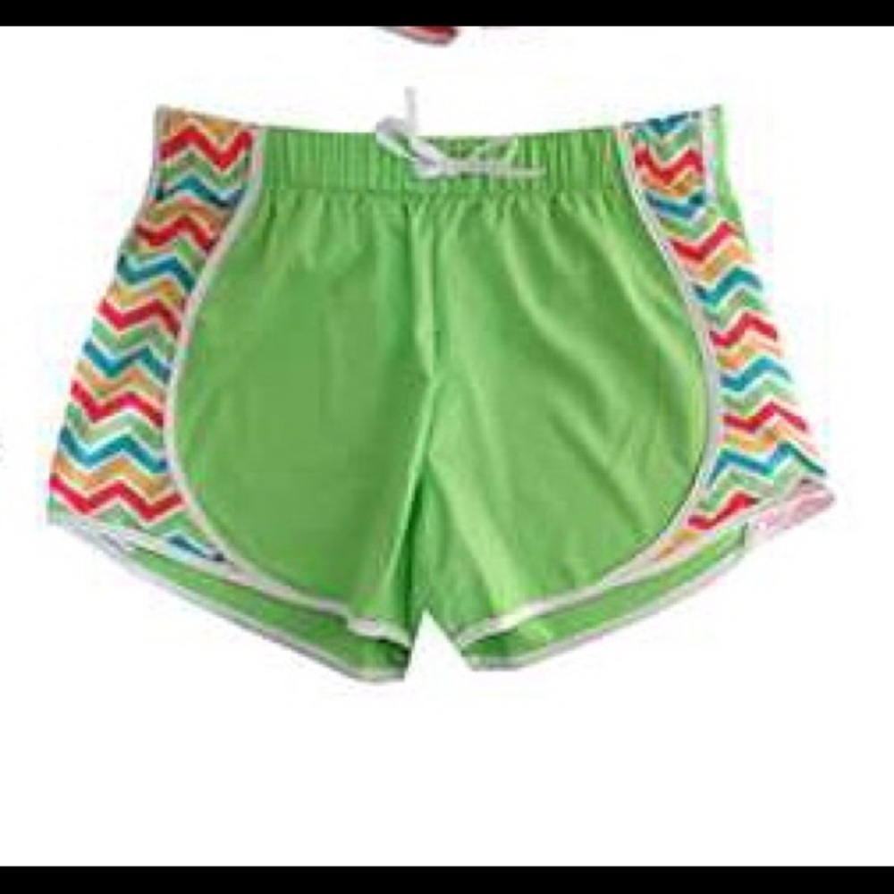 Pull on shorts - lime